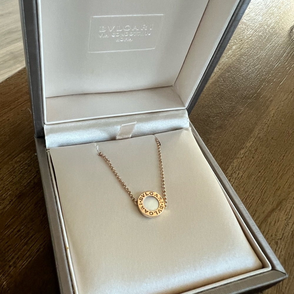 Bulgari 18K rose gold bracelet Small